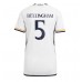 Cheap Real Madrid Jude Bellingham #5 Home Football Shirt Women 2023-24 Short Sleeve